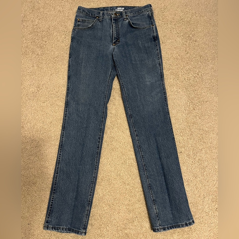 Wrangler Mens Premium Performance Advanced Comfort Cowboy Cut Slim Fit Jeans